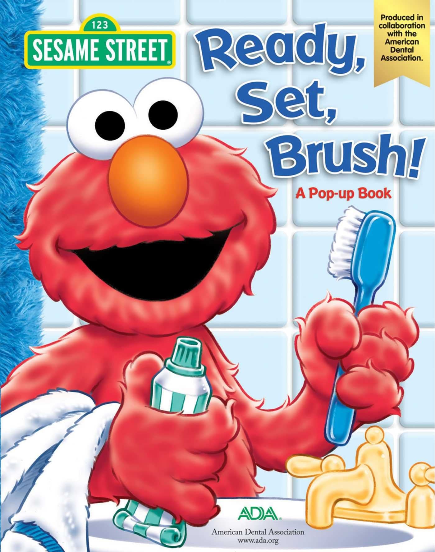 Ready, Set, Brush a pop-up book with Elmo